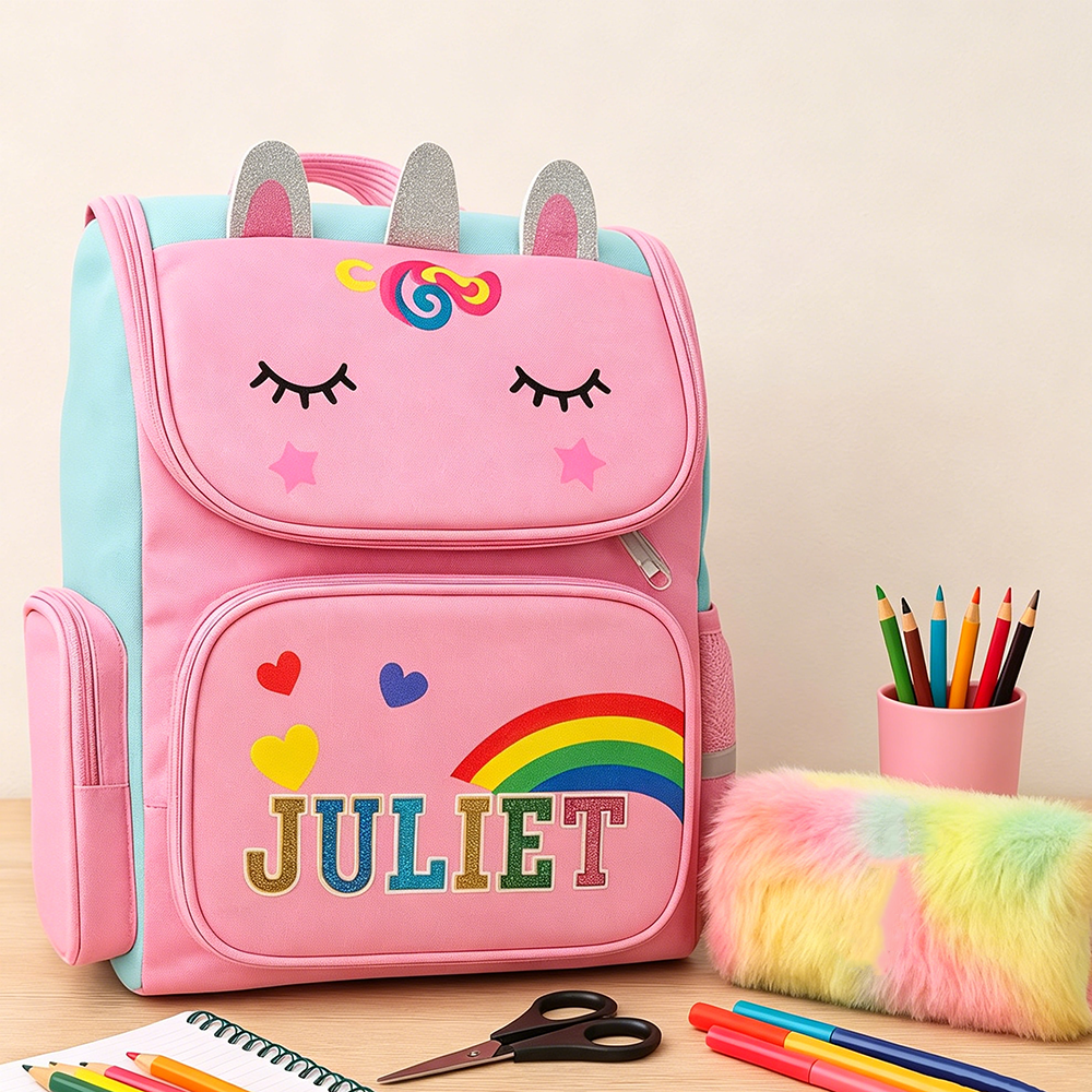 Personalized Girls Unicorn Backpack | CWPack378