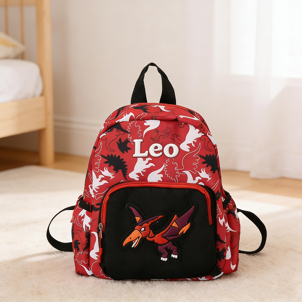 Personalized Embroidery Dinosaur Backpack for Boys | CWPack381