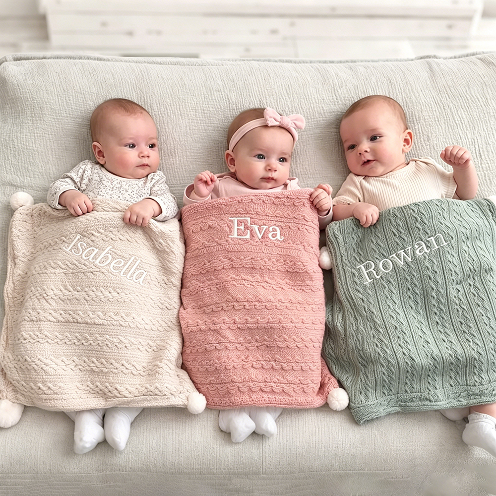 Personalized Lovely Kid Blanket for Comfort & Unique | CWbaby15