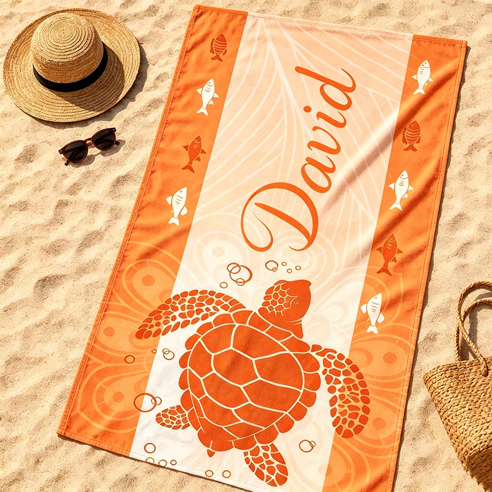 Personalized Lovely Kid Towel for Summer & Beach | CWTowel199