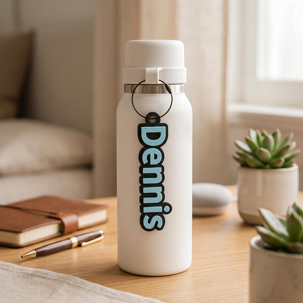 Personalized 3D Printed Name Tag | CWGift85