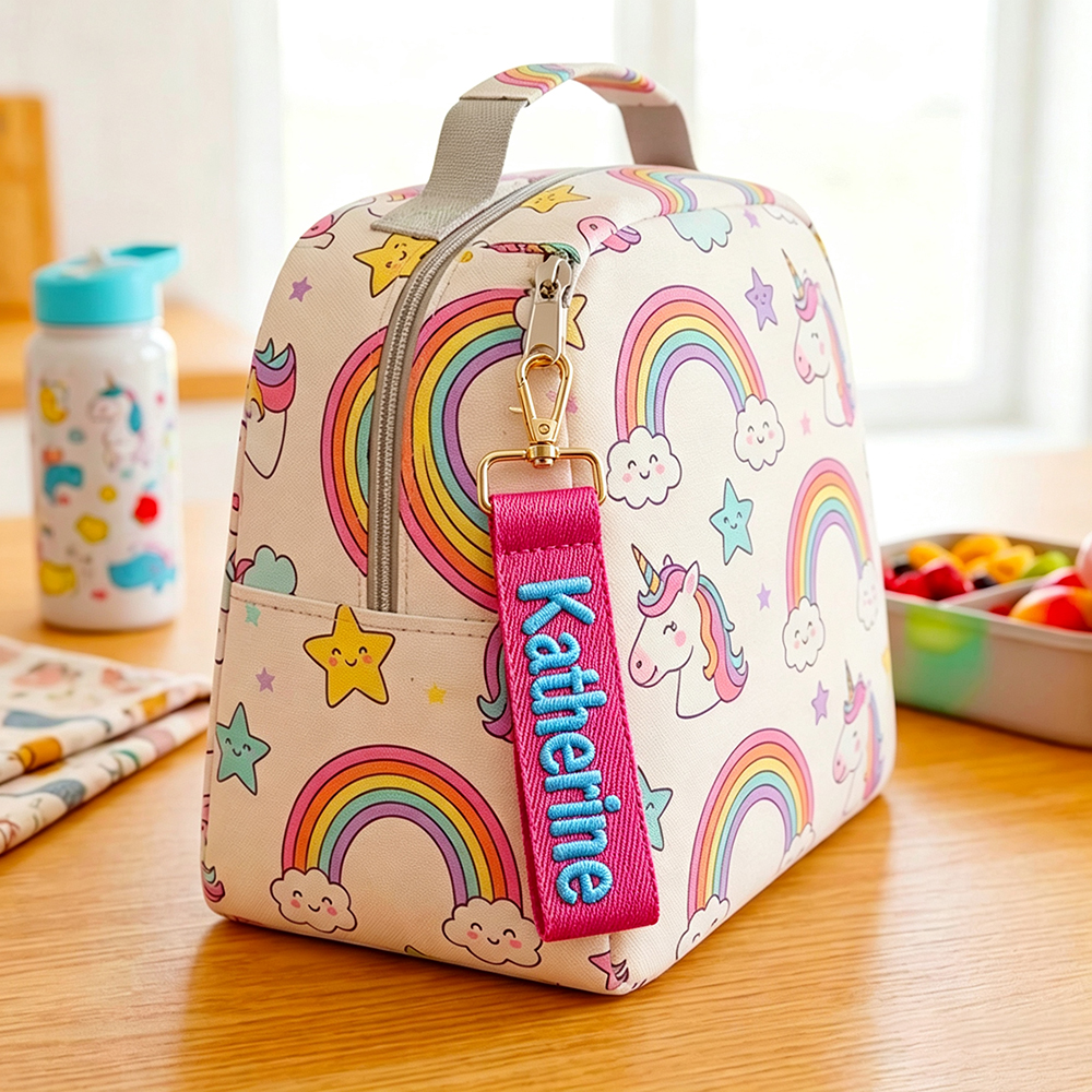 Personalized Embroidered Backpack Name Tag | CWGift86