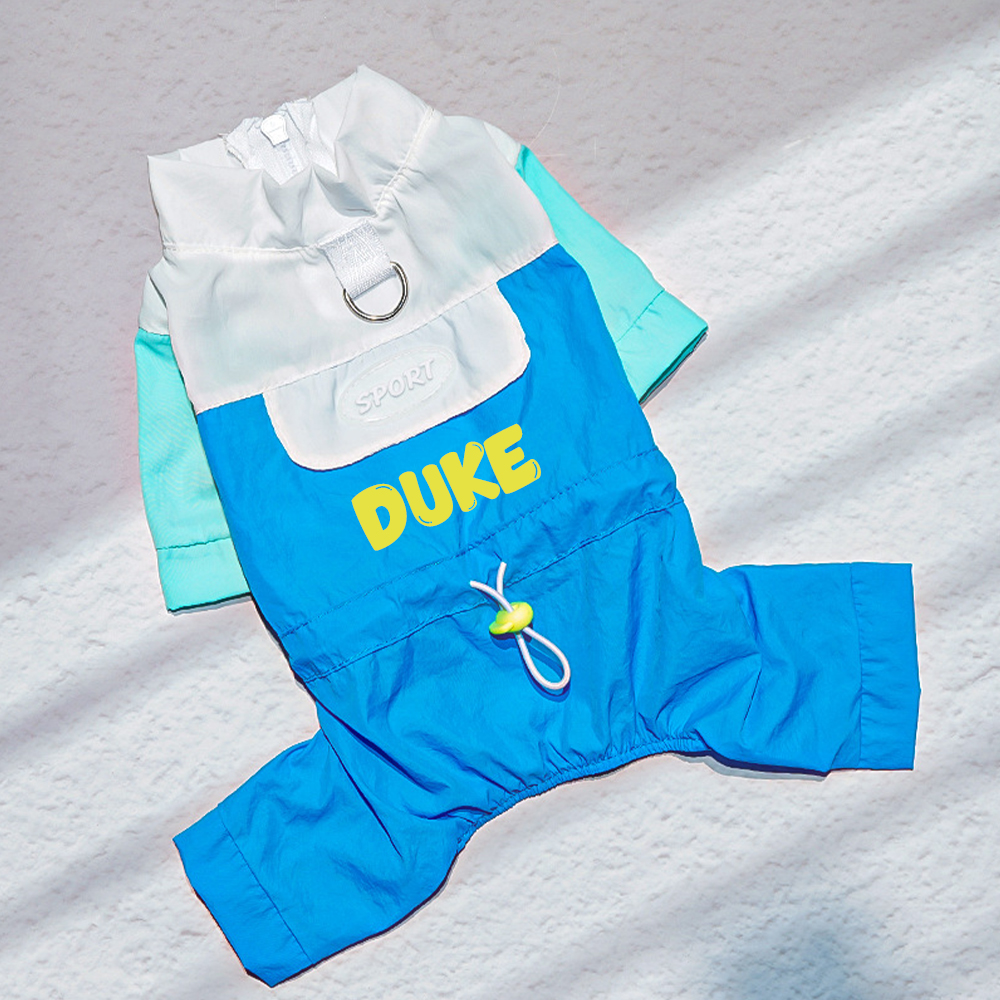 Personalized Pet Summer Cool And Breathable Shirt | BKPet563