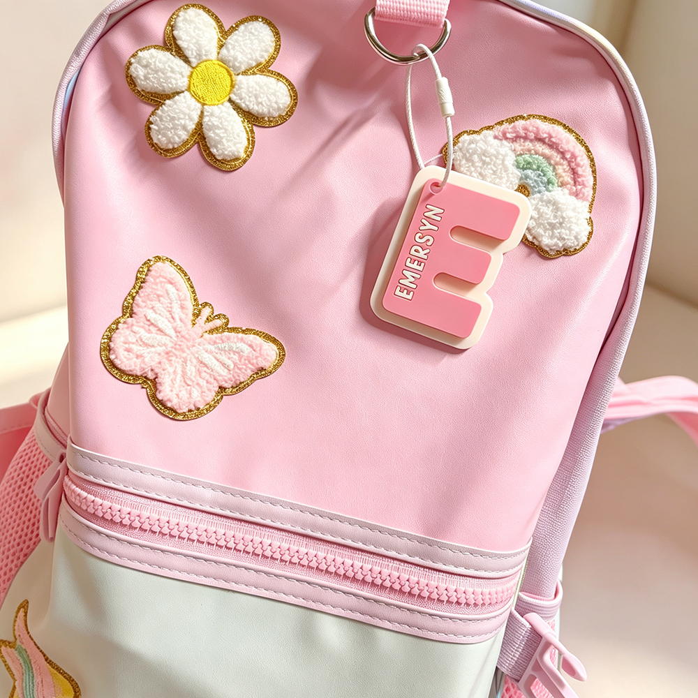 Personalized 3D Printed Backpack Name Tag | CWGift90