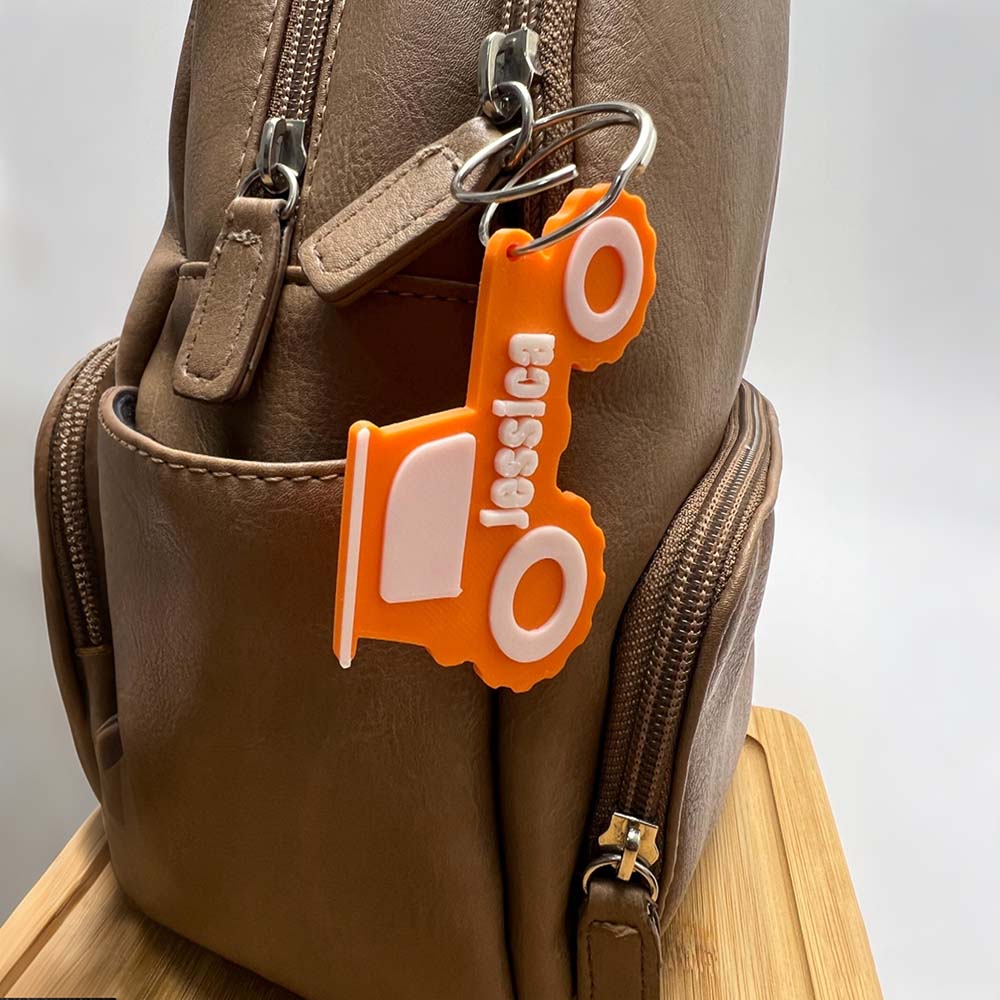 Personalized 3D Printed Backpack Name Tag With Diverse Styles | CWGift106