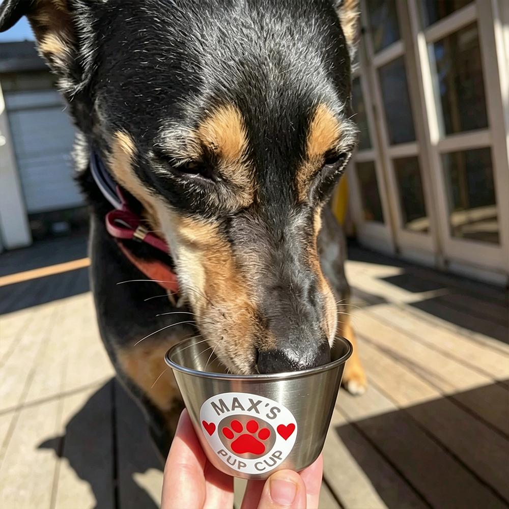 Personalized Valentine’s Day Pet Gift Pup Cup Mug | BKPet285