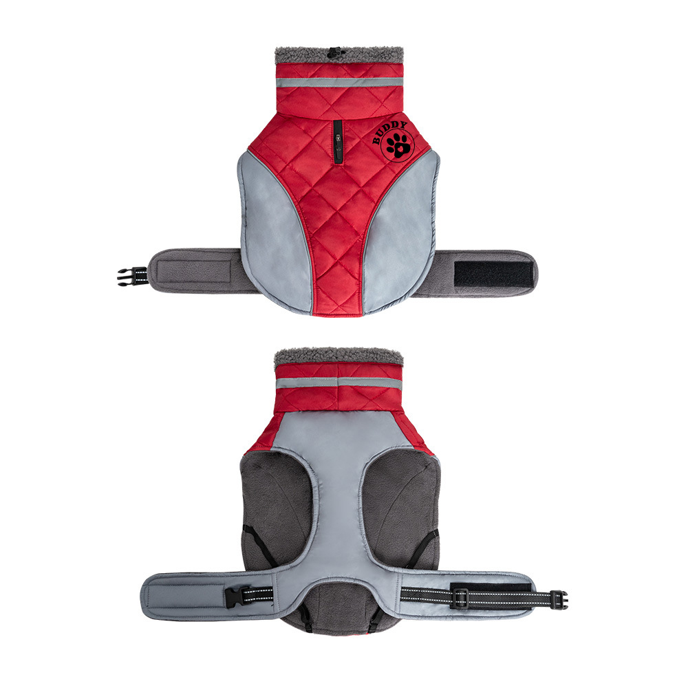 Personalized Pet Winter Warm Thickened Quilted Vest | BKPet600