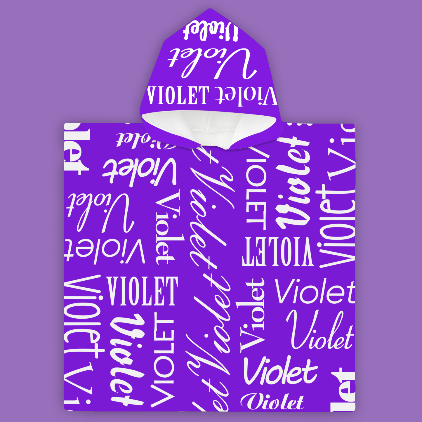 Personalized Hooded Beach Towel for Summer & Beach | CWHTowel02