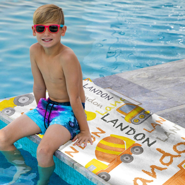 Personalized Lovely Kid Towel for Summer & Beach | CWTowel55