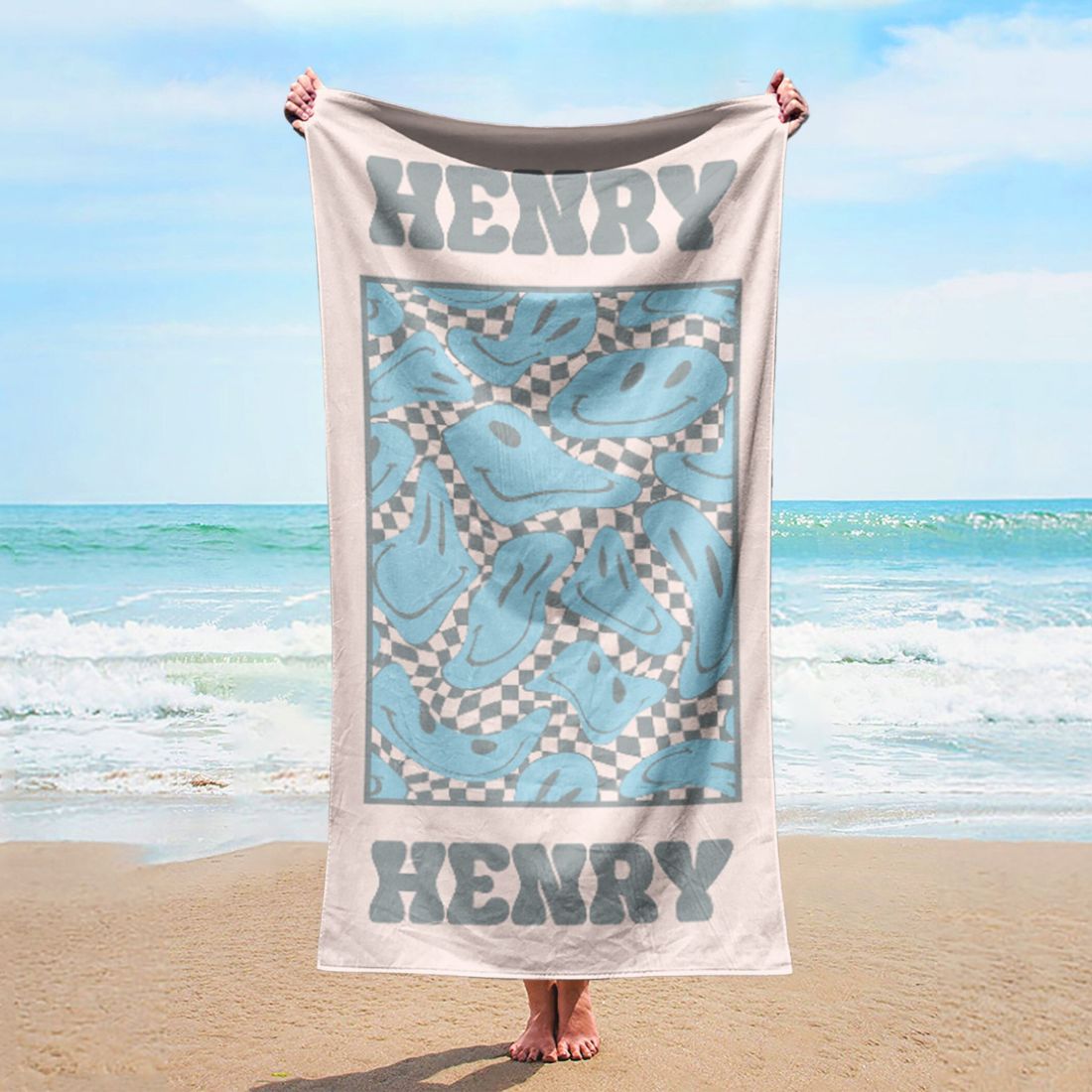 Personalized Lovely Kid Towel for Summer & Beach | CWTowel81