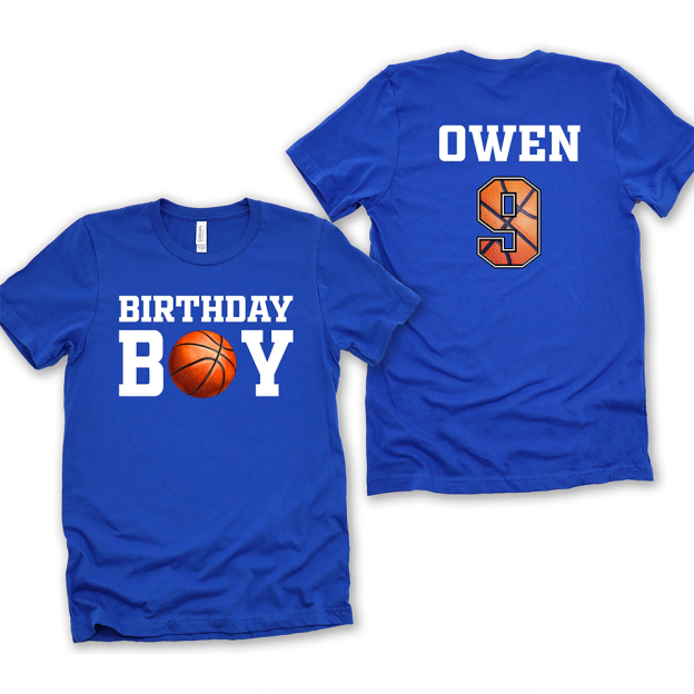 Personalized Sports Ball Games Birthday T-Shirt | inBirth19