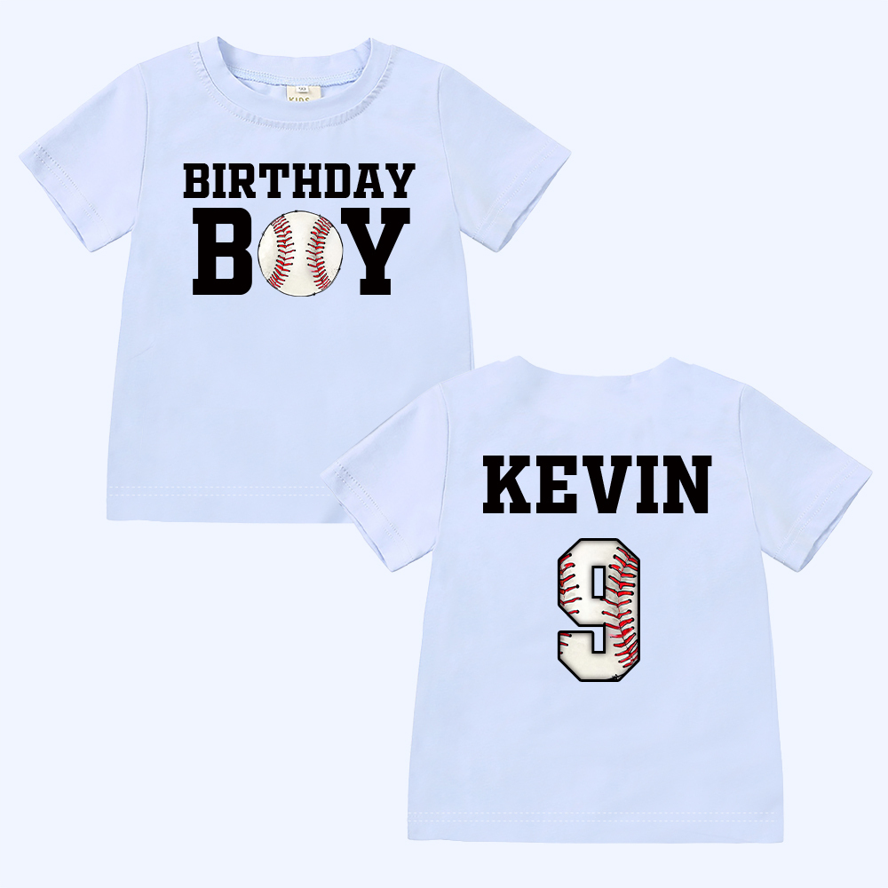 Personalized Sports Ball Games Birthday T-Shirt | inBirth19