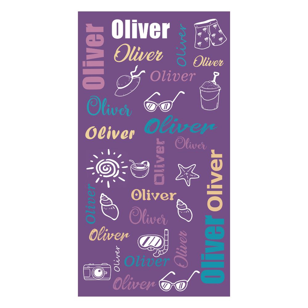 Personalized Lovely Kid Towel for Summer & Beach | CWTowel80
