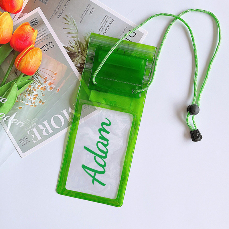 Personalized Waterproof Fluorescent Phone Case | CWBeach48