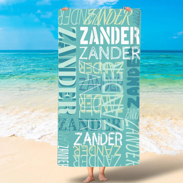 Personalized Lovely Kid Towel for Summer & Beach | CWTowel58