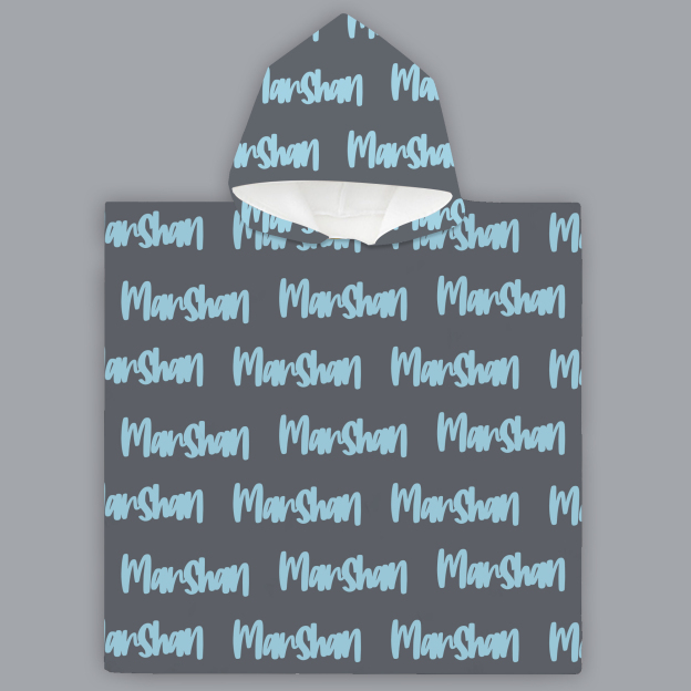 Personalized Hooded Beach Towel for Summer & Beach | CWHTowel09