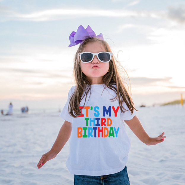 Personalized My First Birthday T-Shirt | inBirth24
