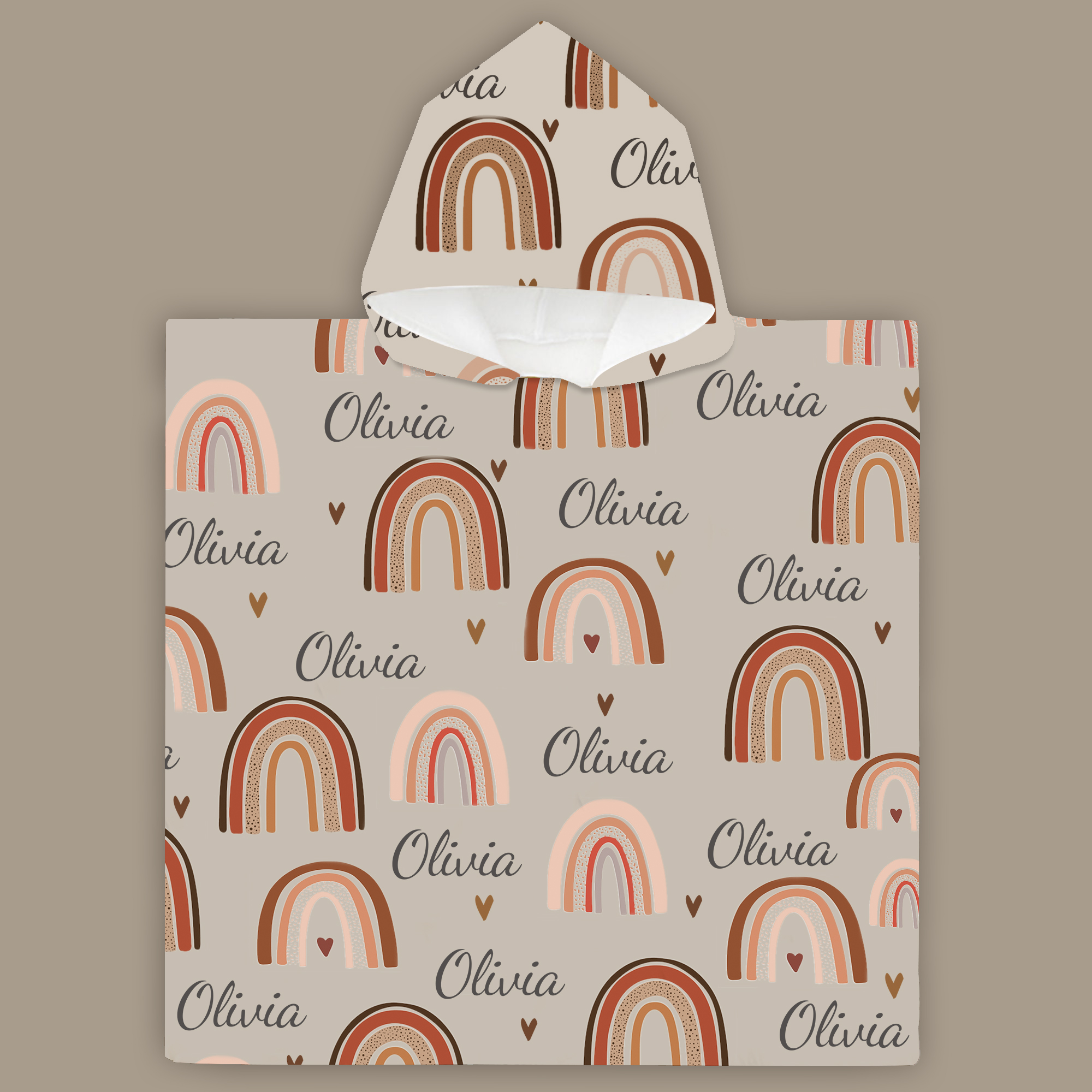 Personalized Hooded Beach Towel for Summer & Beach | CWHTowel12