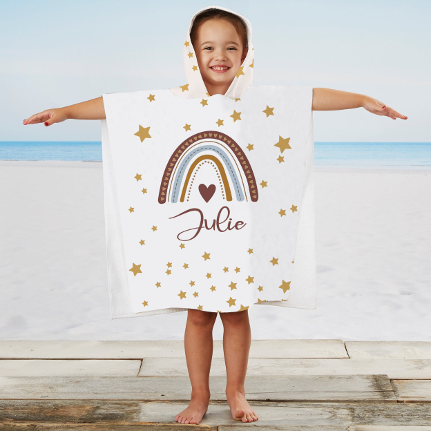 Personalized Hooded Beach Towel for Summer & Beach | CWHTowel19
