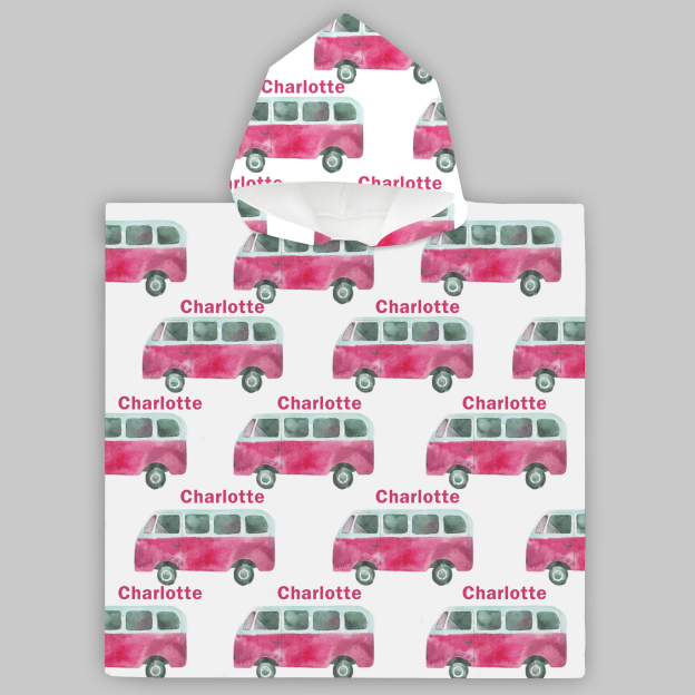 Personalized Hooded Beach Towel for Summer & Beach | CWHTowel20