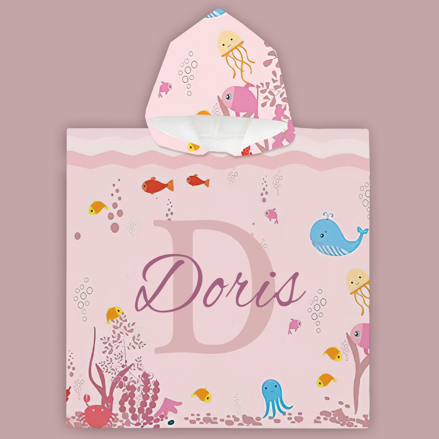 Personalized Hooded Beach Towel for Summer & Beach | CWHTowel28