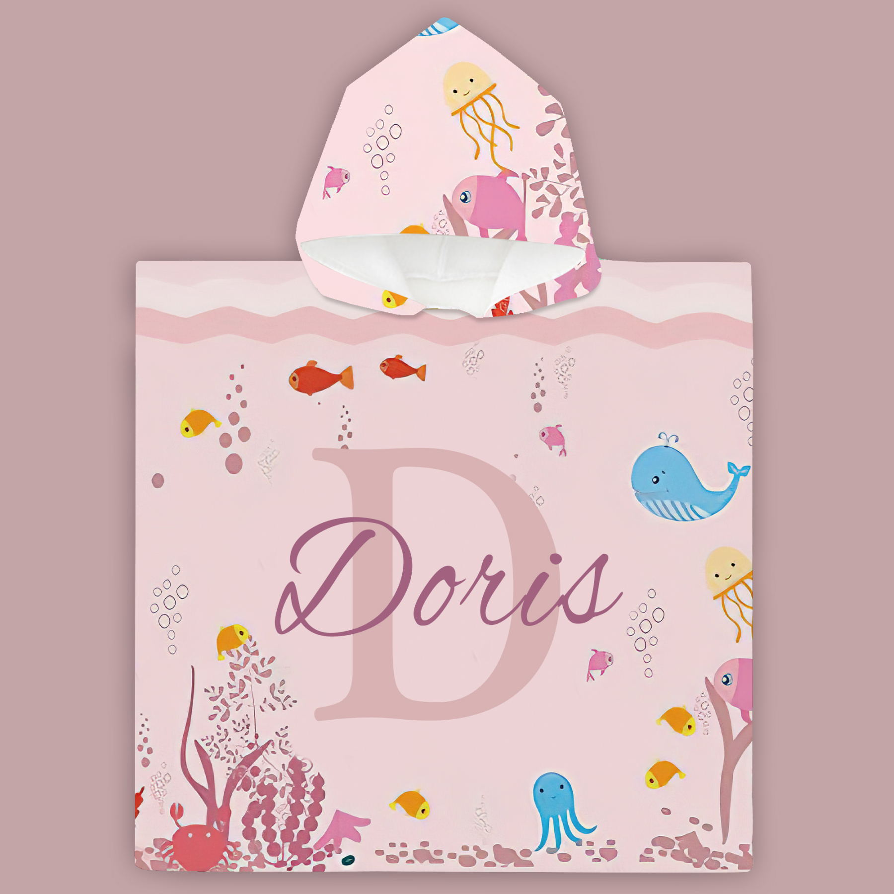 Personalized Hooded Beach Towel for Summer & Beach | CWHTowel28