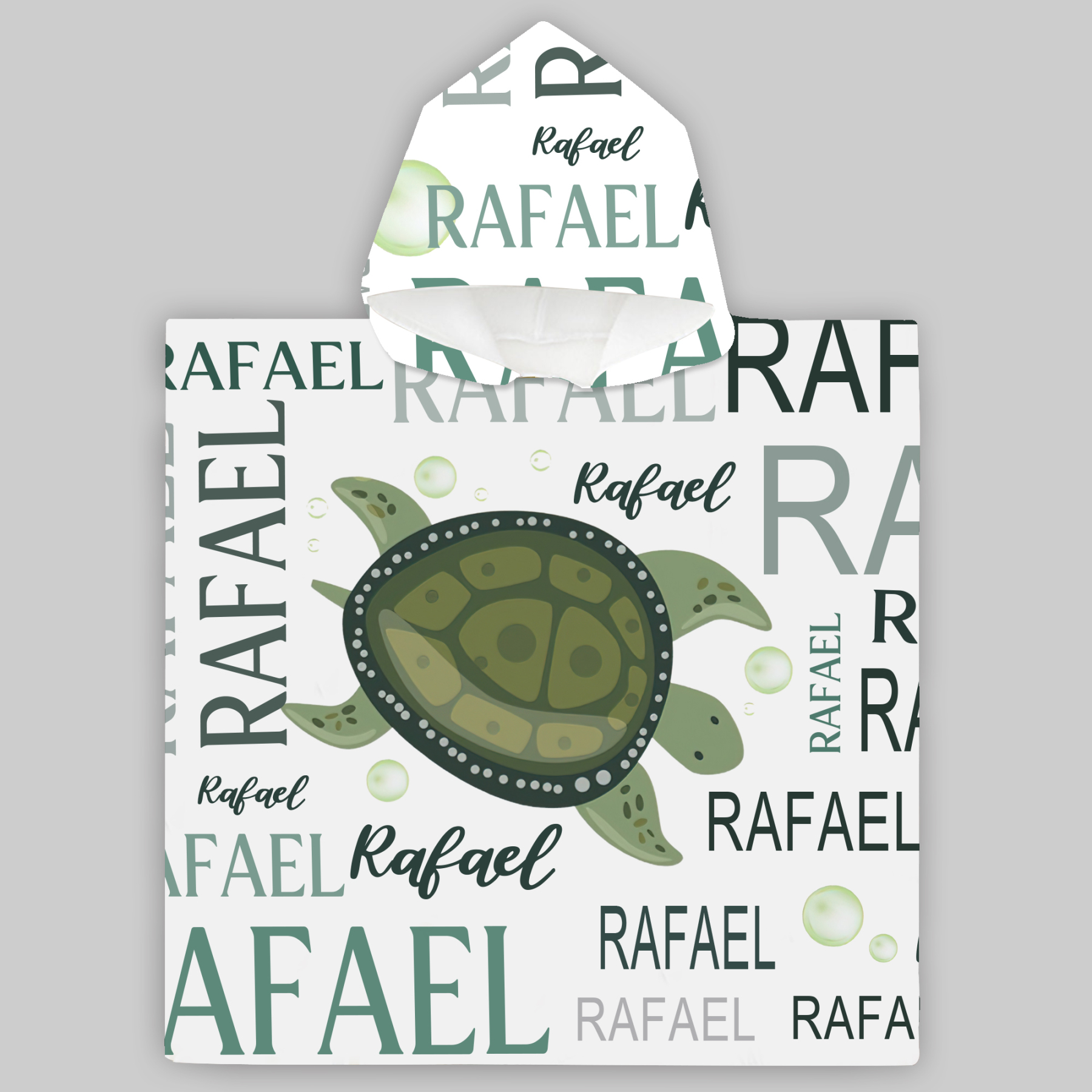 Personalized Hooded Beach Towel for Summer & Beach | CWHTowel29