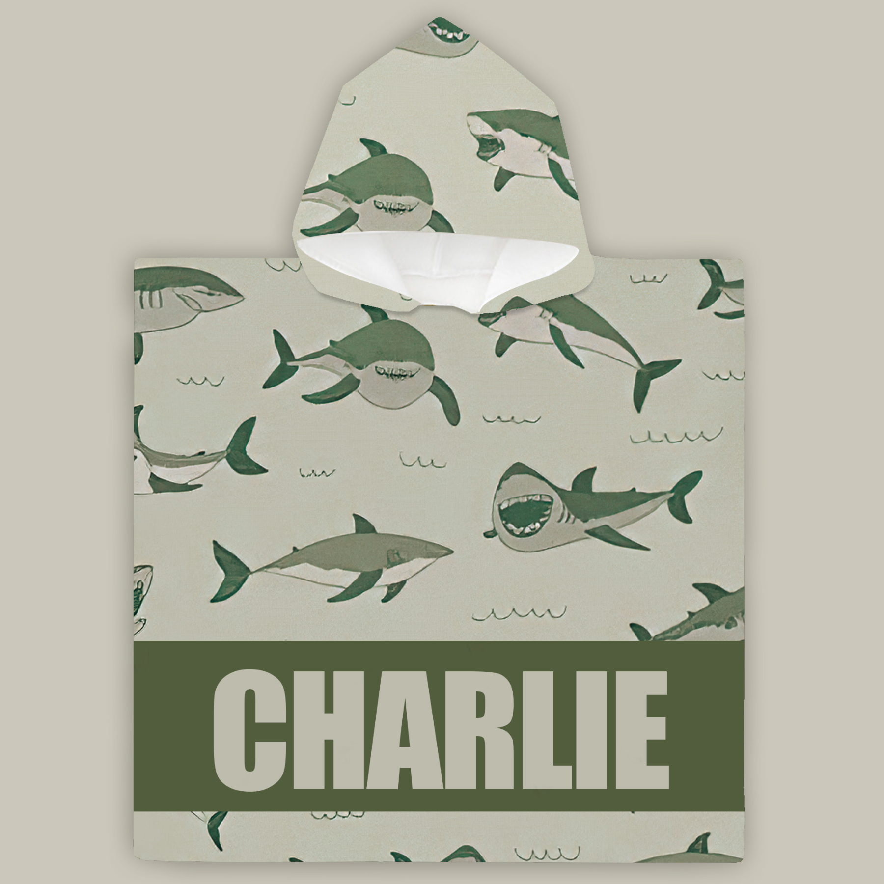 Personalized Hooded Beach Towel for Summer & Beach | CWHTowel30