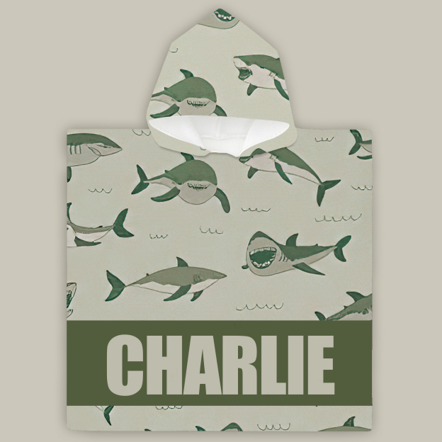 Personalized Hooded Beach Towel for Summer & Beach | CWHTowel30