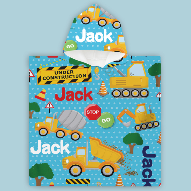 Personalized Hooded Beach Towel for Summer & Beach | CWHTowel32