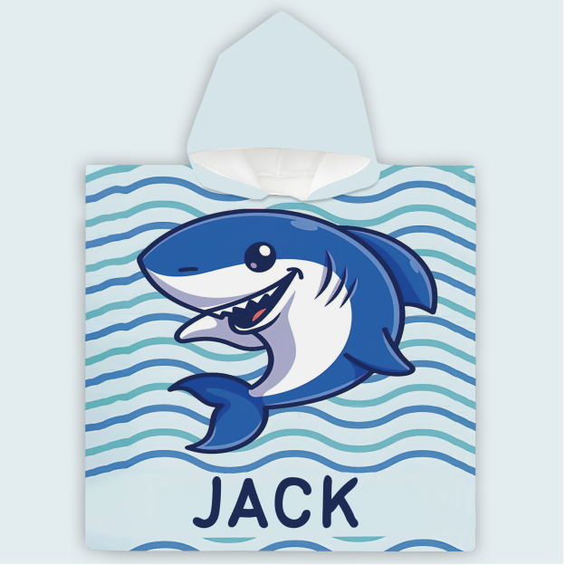 Personalized Hooded Beach Towel for Summer & Beach | CWHTowel34
