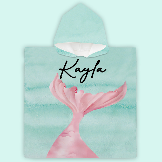 Personalized Hooded Beach Towel for Summer & Beach | CWHTowel35
