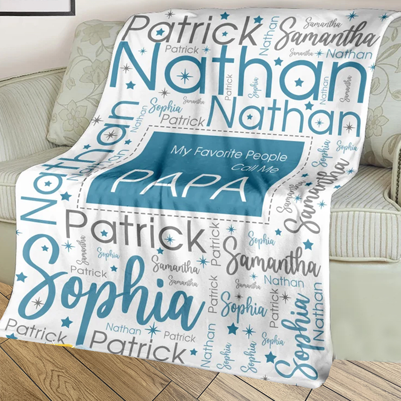 Personalized Love Mom Blanket for Comfort & Unique | CWMom12