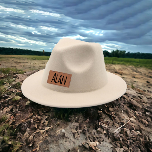 Personalized Leather Patch Cowboy Hat for Comfort & Unique | CWBeach99