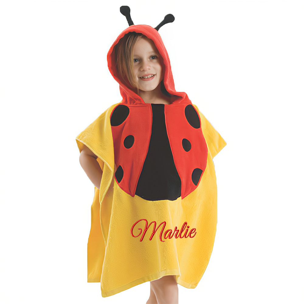 Personalized Embroidery Original Hooded Beach Towel | Cwbeach125