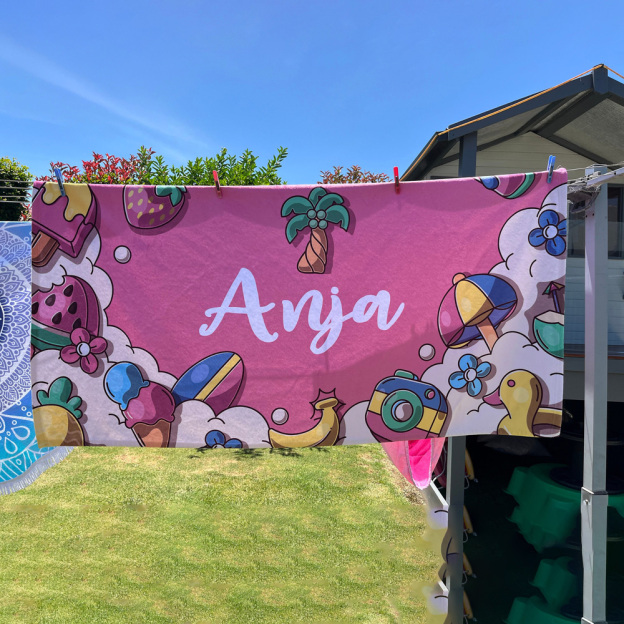 Personalized Lovely Kid Towel for Summer & Beach | CWTowel120