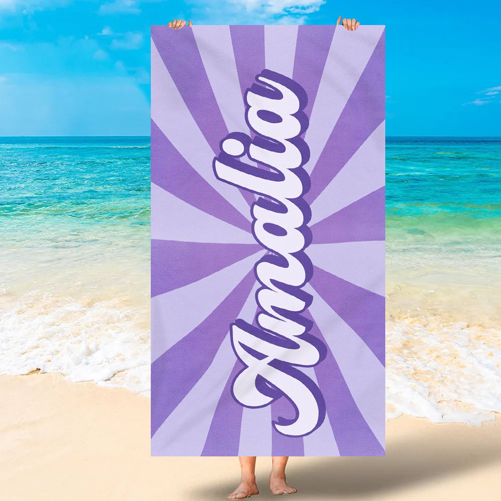 Personalized Lovely Kid Towel for Summer & Beach | CWTowel122