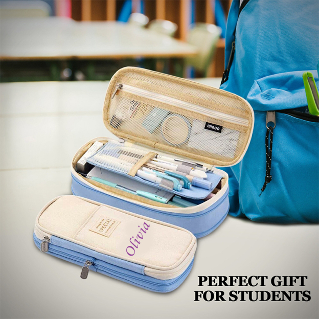 Personalized 4 colors Pencil Pen Case | CWToy58