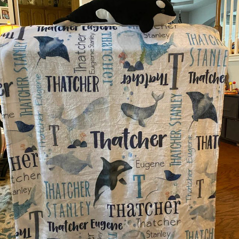 Personalized Lovely Kid Blanket for Comfort & Unique | BKKid120