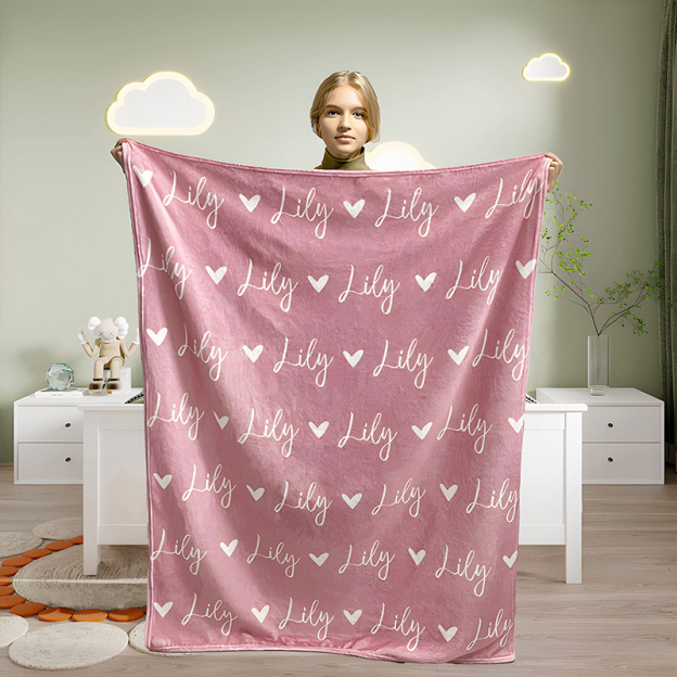 Personalized Lovely Kid Blanket for Comfort & Unique | BKKid126