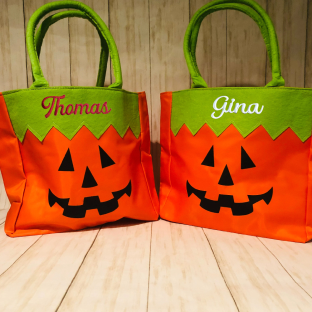 Personalized Name Halloween Tote Bag | CWHalloween04