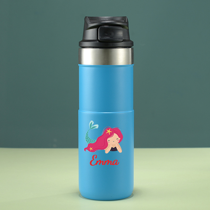 Personalised Stainless Steel 17oz Kid Water Bottles | YouBottle34