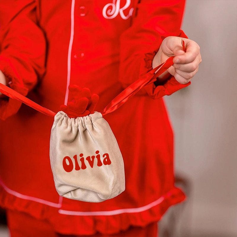 Personalized 6*8 inches Christmas Gift Bag | MCGift42