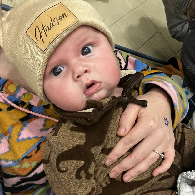 Personalized Leather Patch Beanie for Comfort & Unique | HSKid37