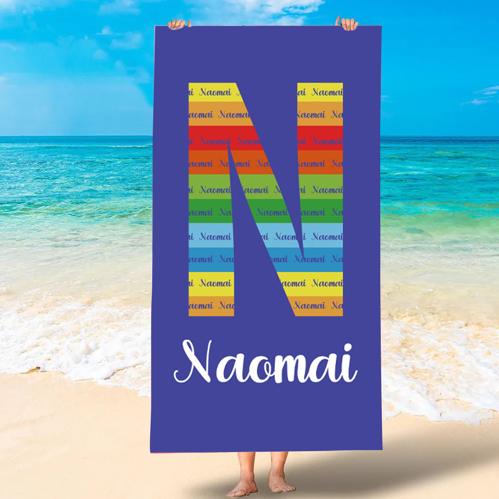 Personalized Lovely Kid Towel for Summer & Beach | CWTowel131