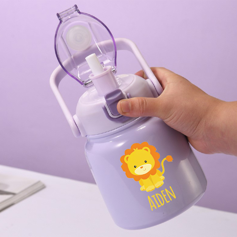 Personalised Stainless Steel 24oz Kid Water Bottles | YouBottle36