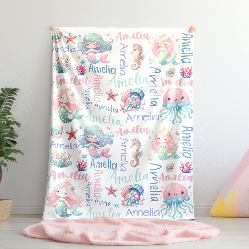 Personalized Lovely Kid Blanket for Comfort & Unique | BKKid135