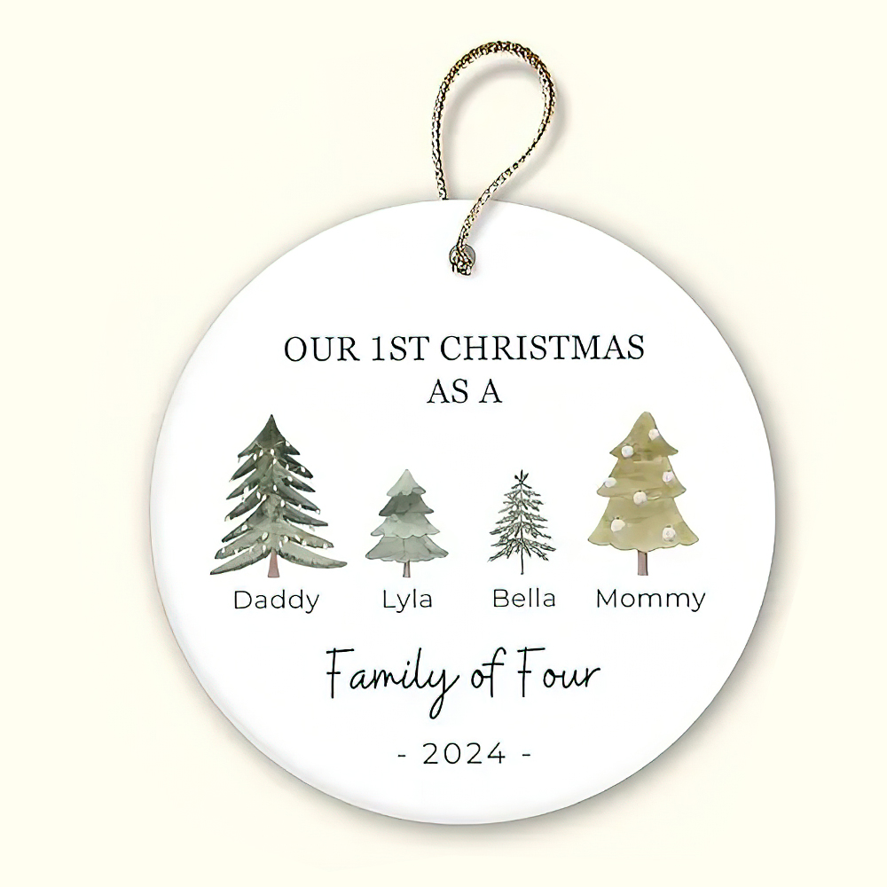 Personalized Family Christmas Ornaments Decoration | MCGift57