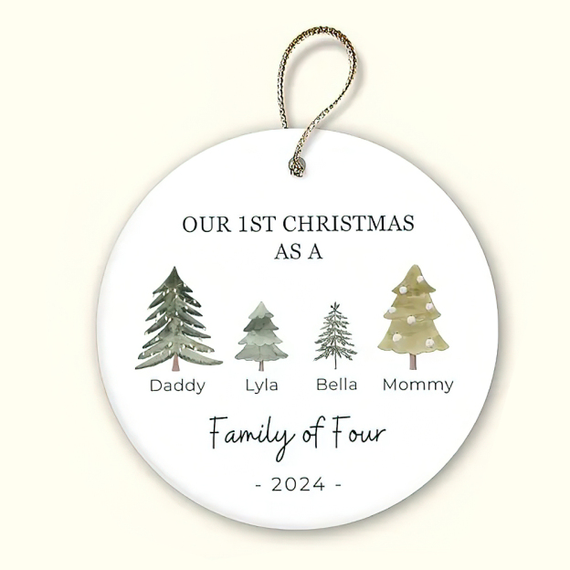 Personalized Family Christmas Ornaments Decoration | MCGift57