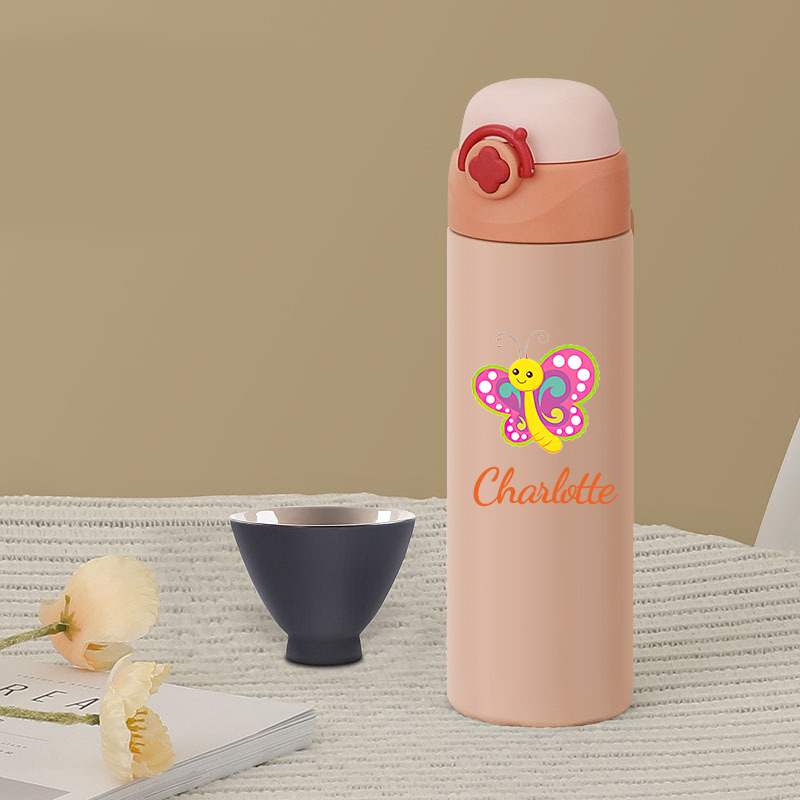 Personalised BPA Free 14oz/17oz Stainless Steel Water Bottles | YouBottle40